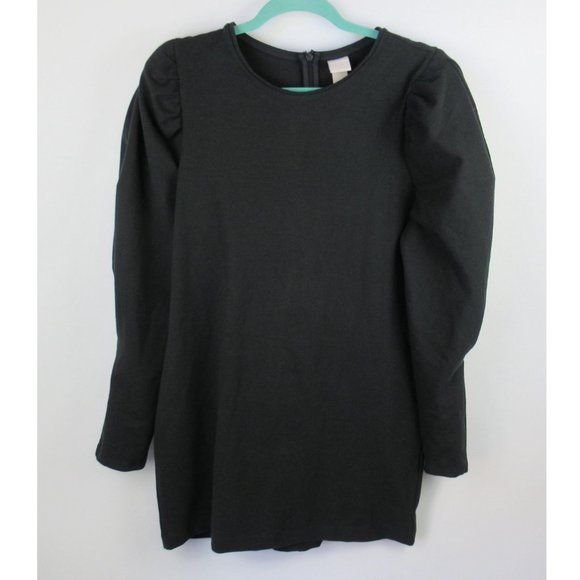H&M Dresses & Skirts - NWT H&M Black Puff Long Sleeve Dress sz L